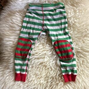 Hanna Andersson christmas long John bottoms 90 3